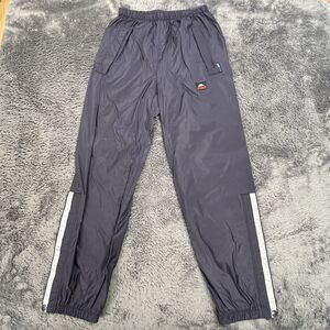 McKinley Rain Pants Mens Small Blue Zip Cuff Elastic Waist